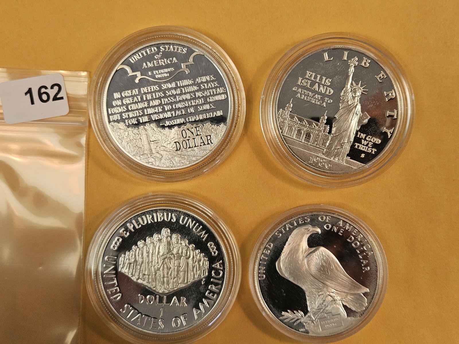Four Gem Proof Commemorative Silver Dollars - 2