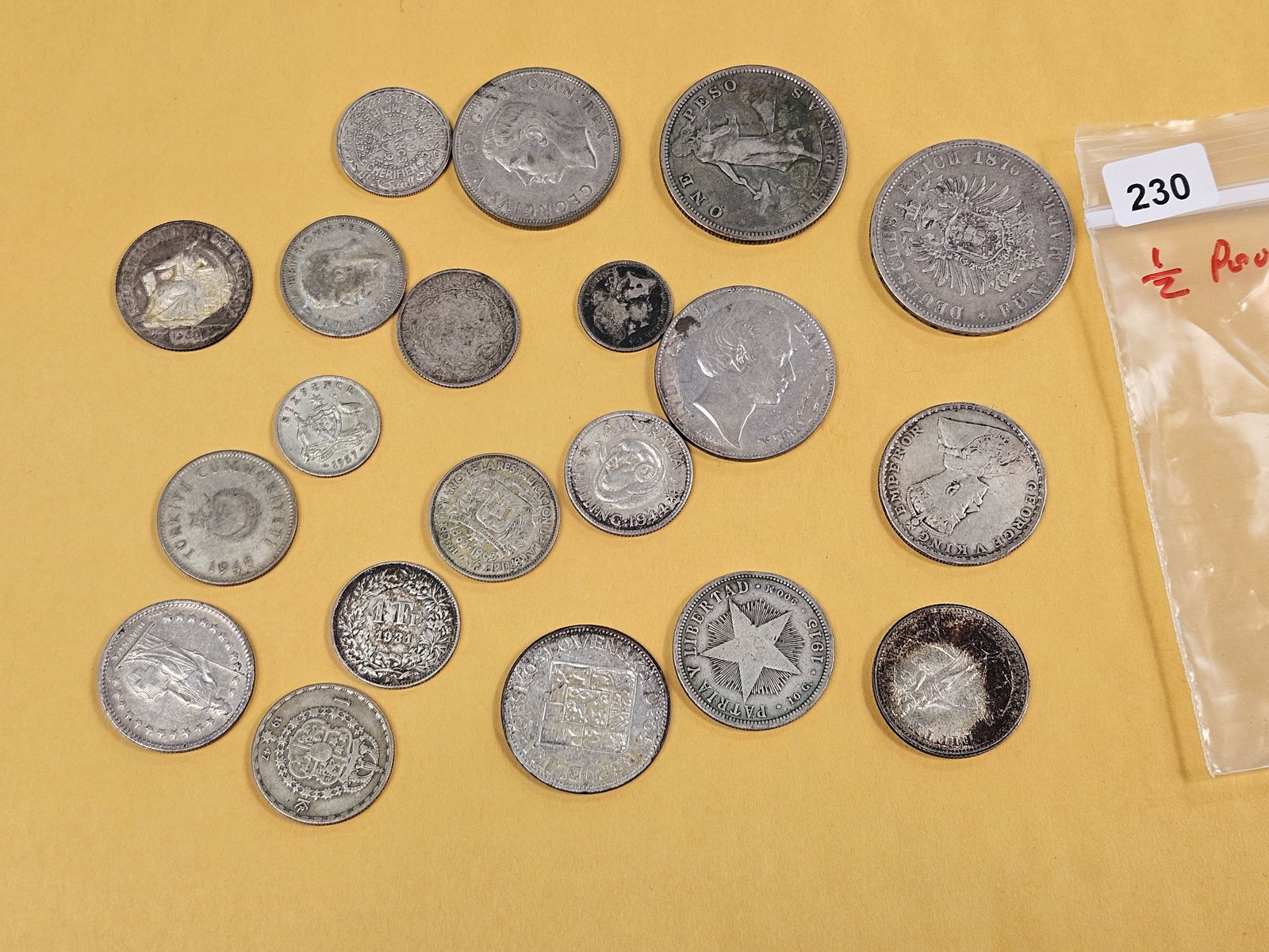 Bag of World Silver Coins - 2