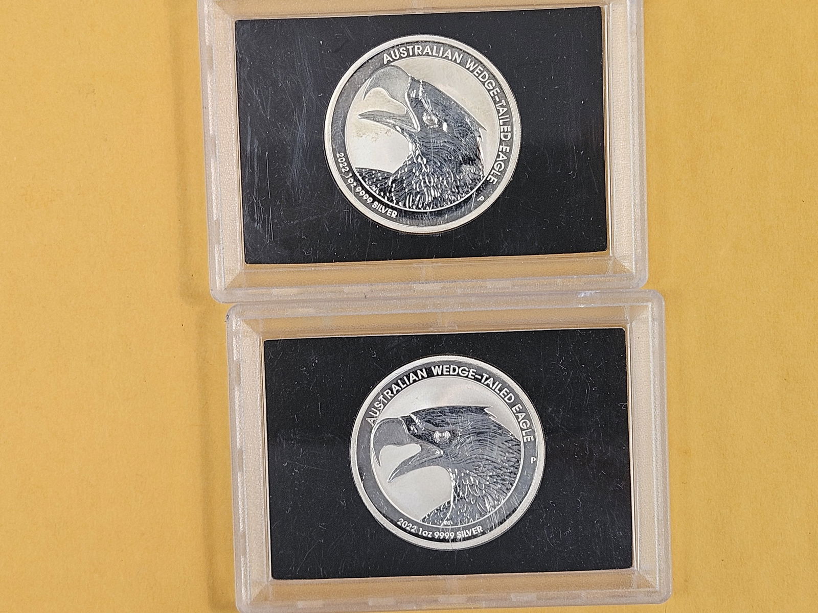 Two GEM Proof Australia Silver Dollars - 3