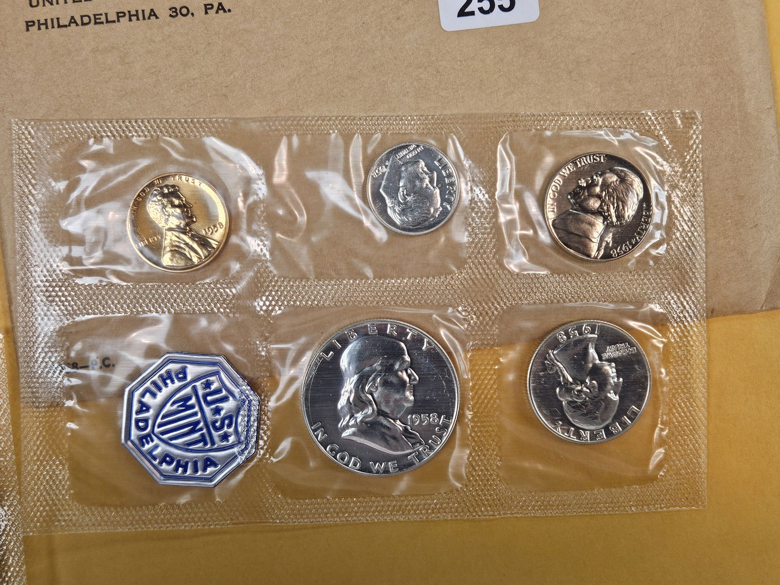 Three 1958 US Silver Proof Set - 4