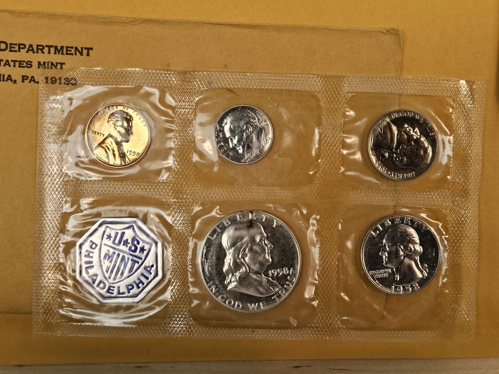Three 1958 US Silver Proof Set - 3