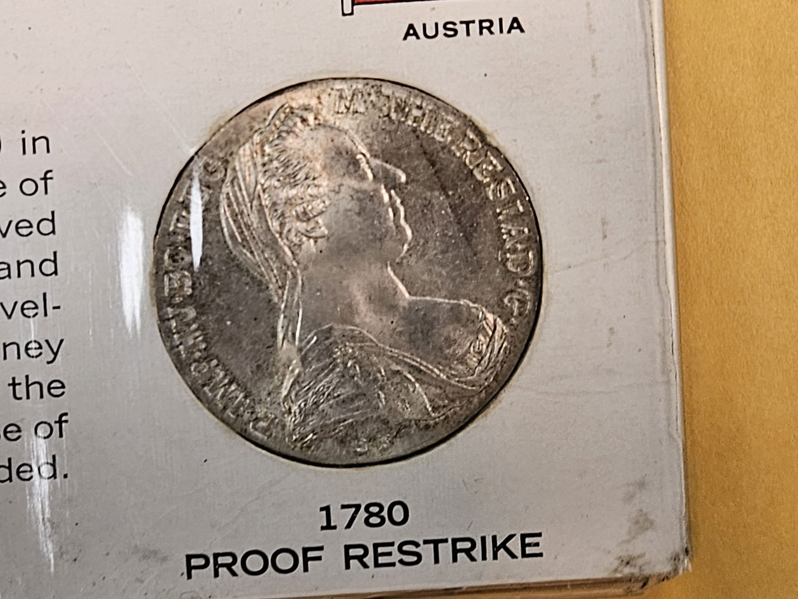 Maria Theresa Silver Taler - 2