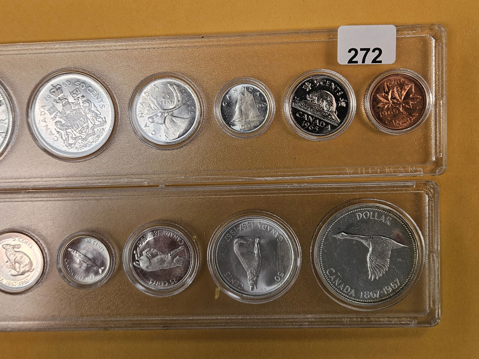 Two GEM Prooflike Canada Silver Coin Sets - 3
