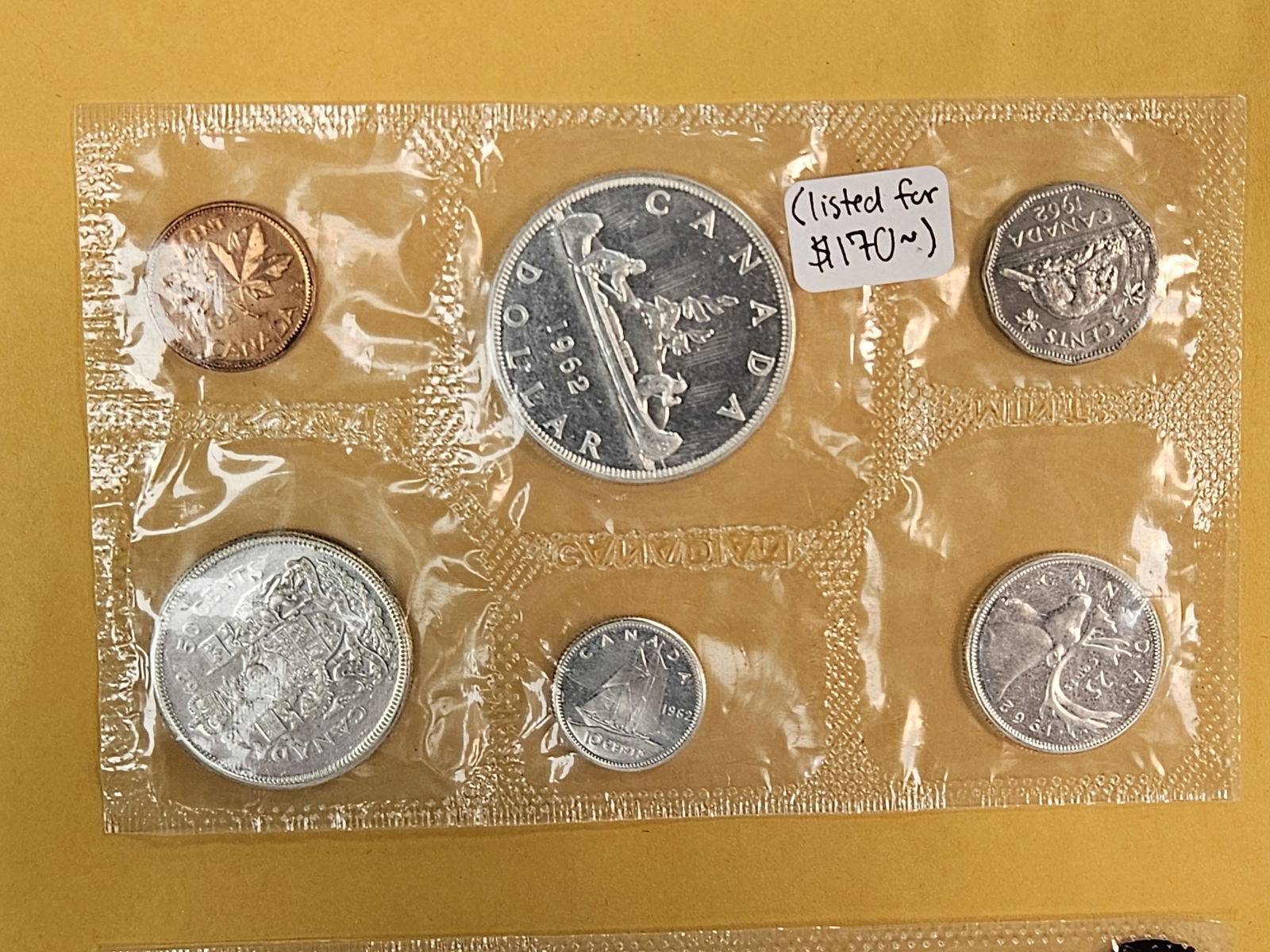 Four GEM Prooflike Canada Silver Coin Set - 2