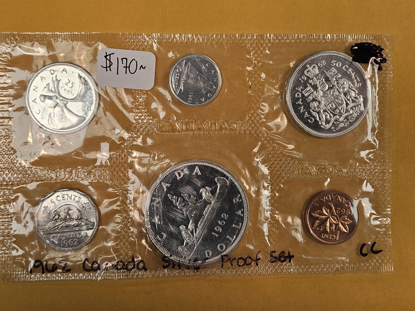 Four GEM Prooflike Canada Silver Coin Set - 3