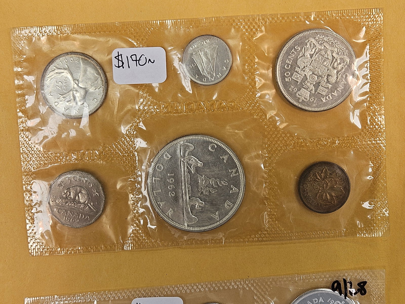 Four GEM Prooflike Canada Silver Coin Set - 4