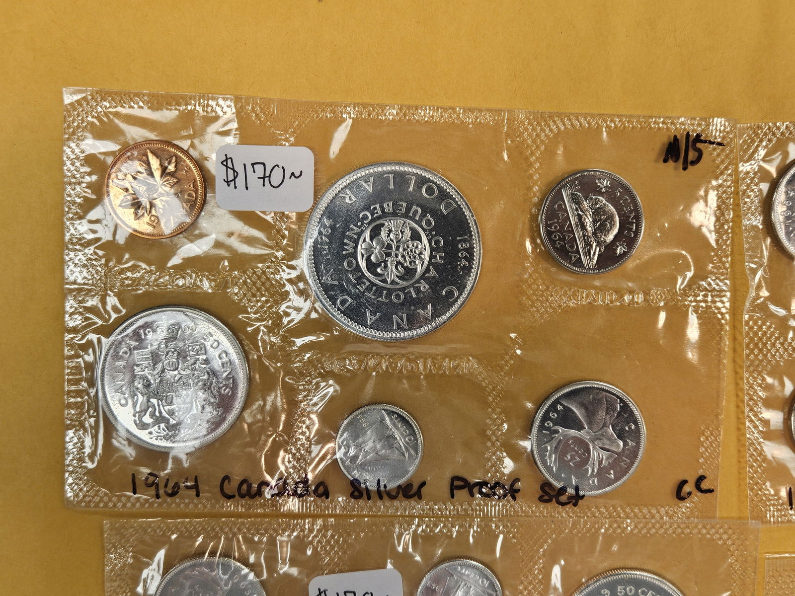 Four GEM Prooflike Canada Silver Coin Set - 2