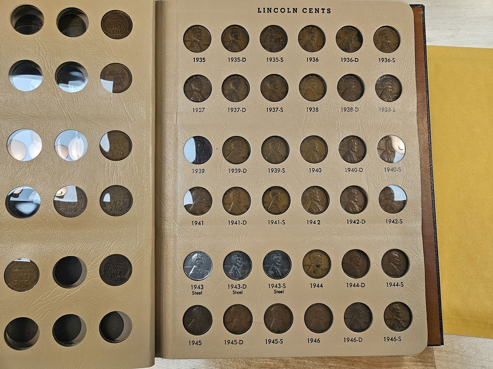 Mostly full Lincoln Cent collection - 4