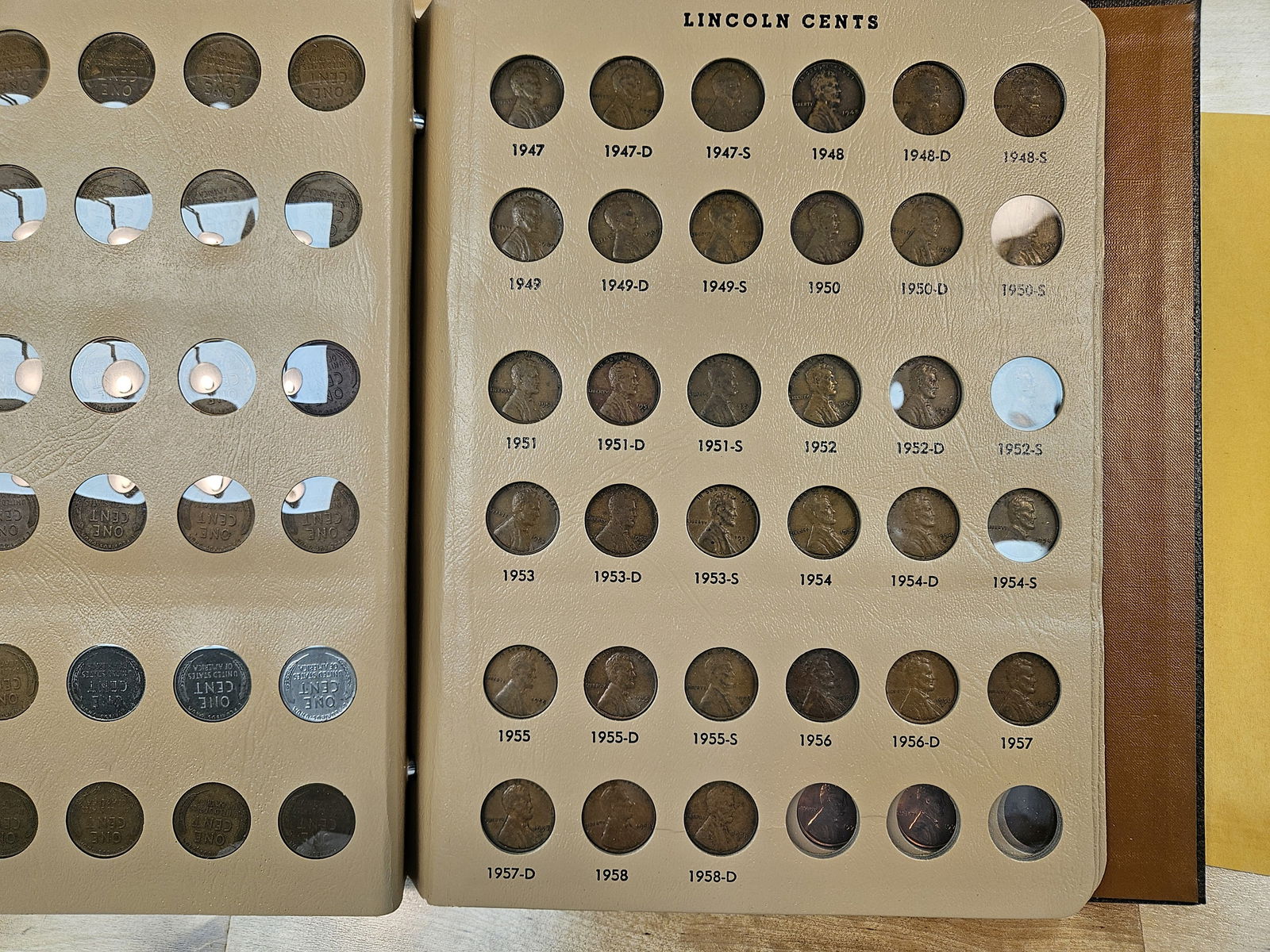 Mostly full Lincoln Cent collection - 5
