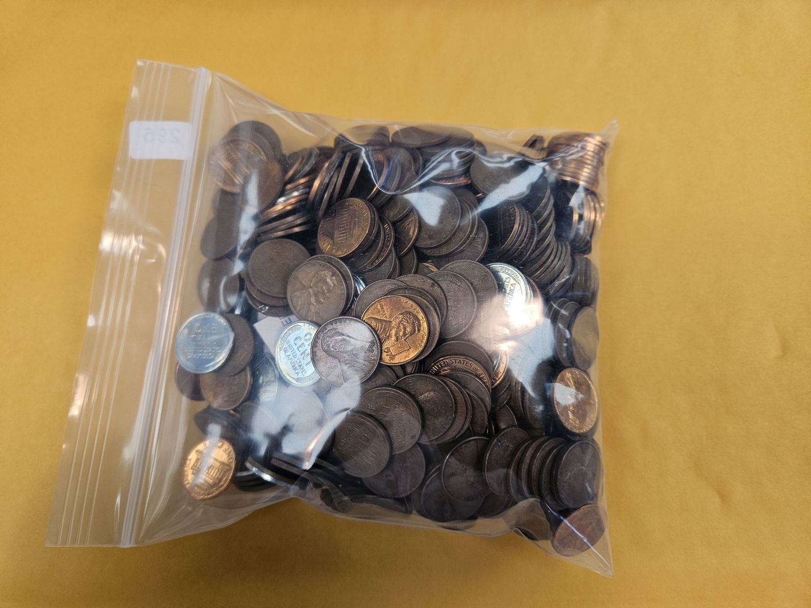 Little over THREE Pounds of Cents - 2