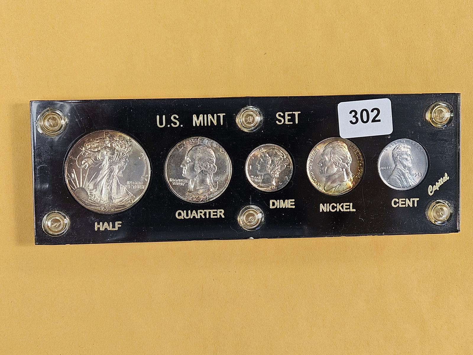 ** VERY CHOICE Brilliant Uncirculated 1943 Year Set! (1 of 20)