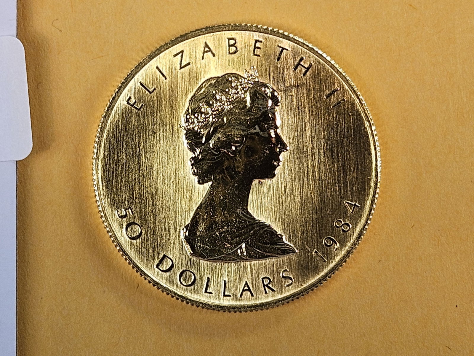 GOLD! GEM Brilliant Uncirculated 1984 Canada Gold Fifty Dollars (1 of 6)