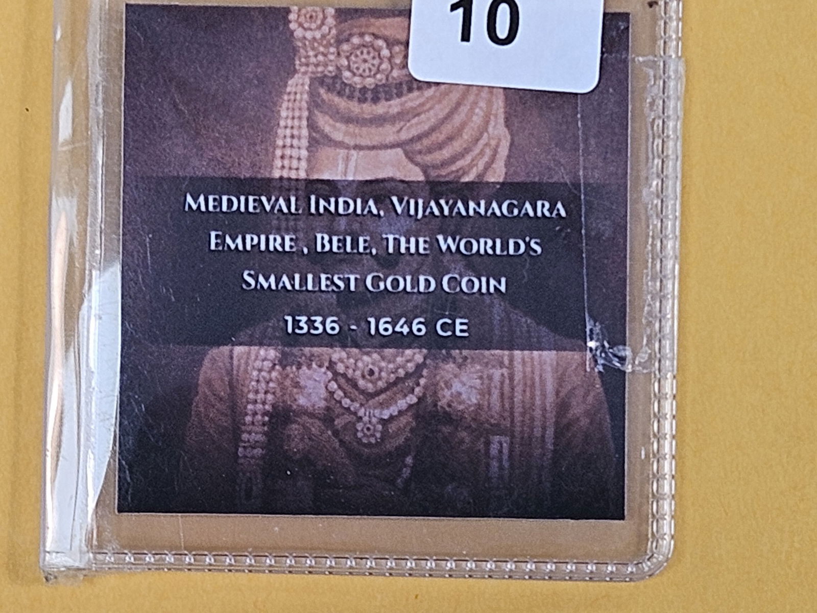 GOLD! Medieval India Gold coin (1 of 3)