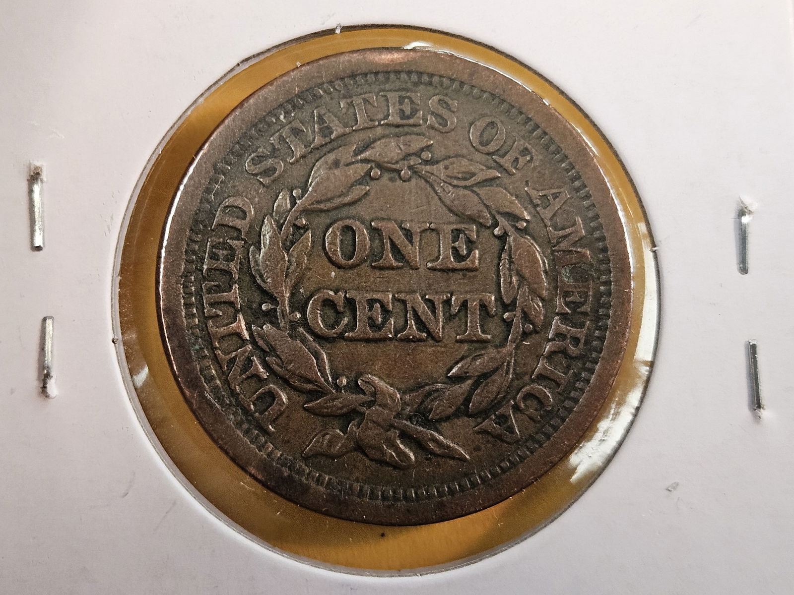 1847 and 1852 Braided hair large cents - 5