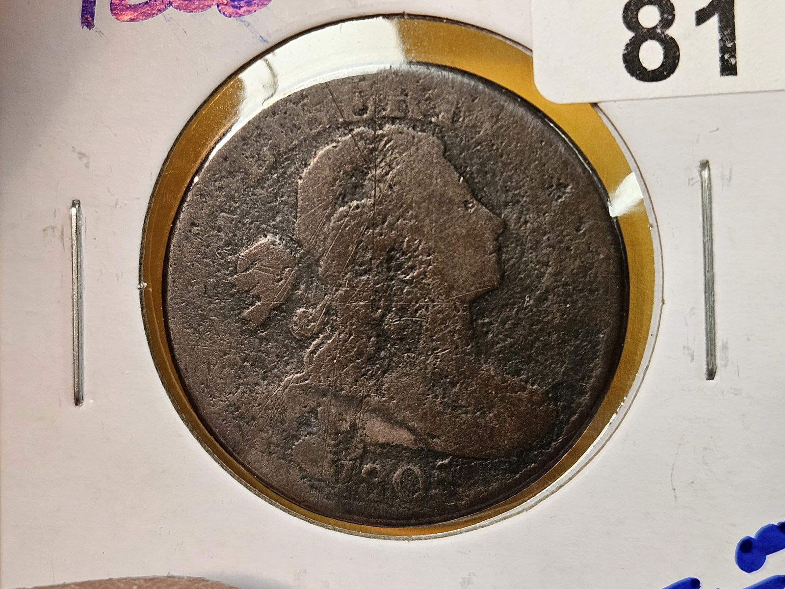 1805 Draped Bust Large Cent - 3