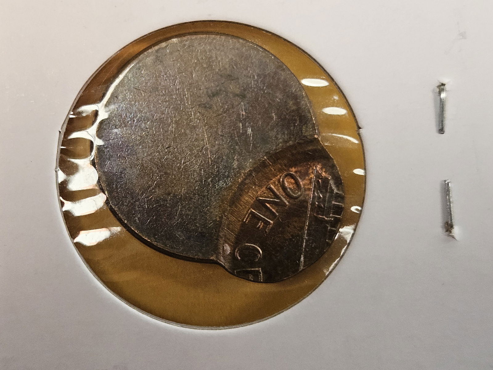 Mint Errors! Two Off-Cent Lincoln Cents - 3