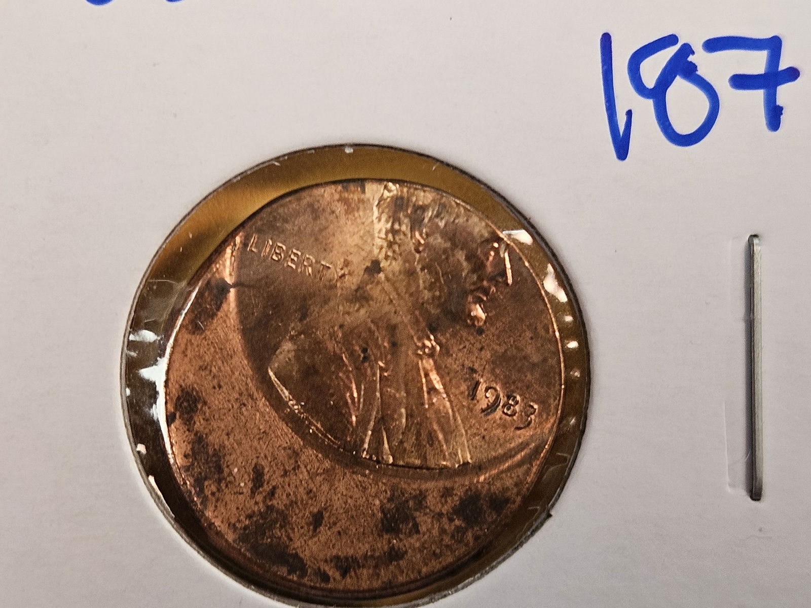 Mint Errors! Two Off-Cent Lincoln Cents - 4