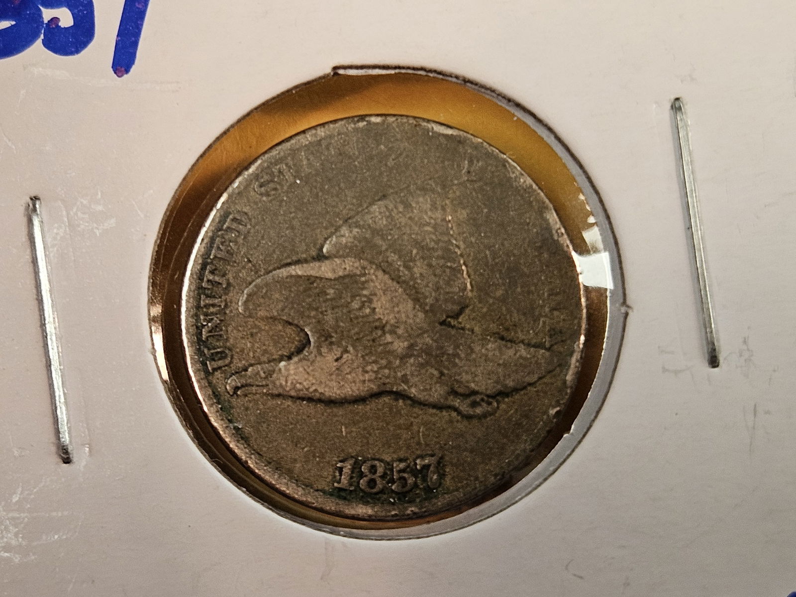 Two 1857 Flying Eagle Cents - 4