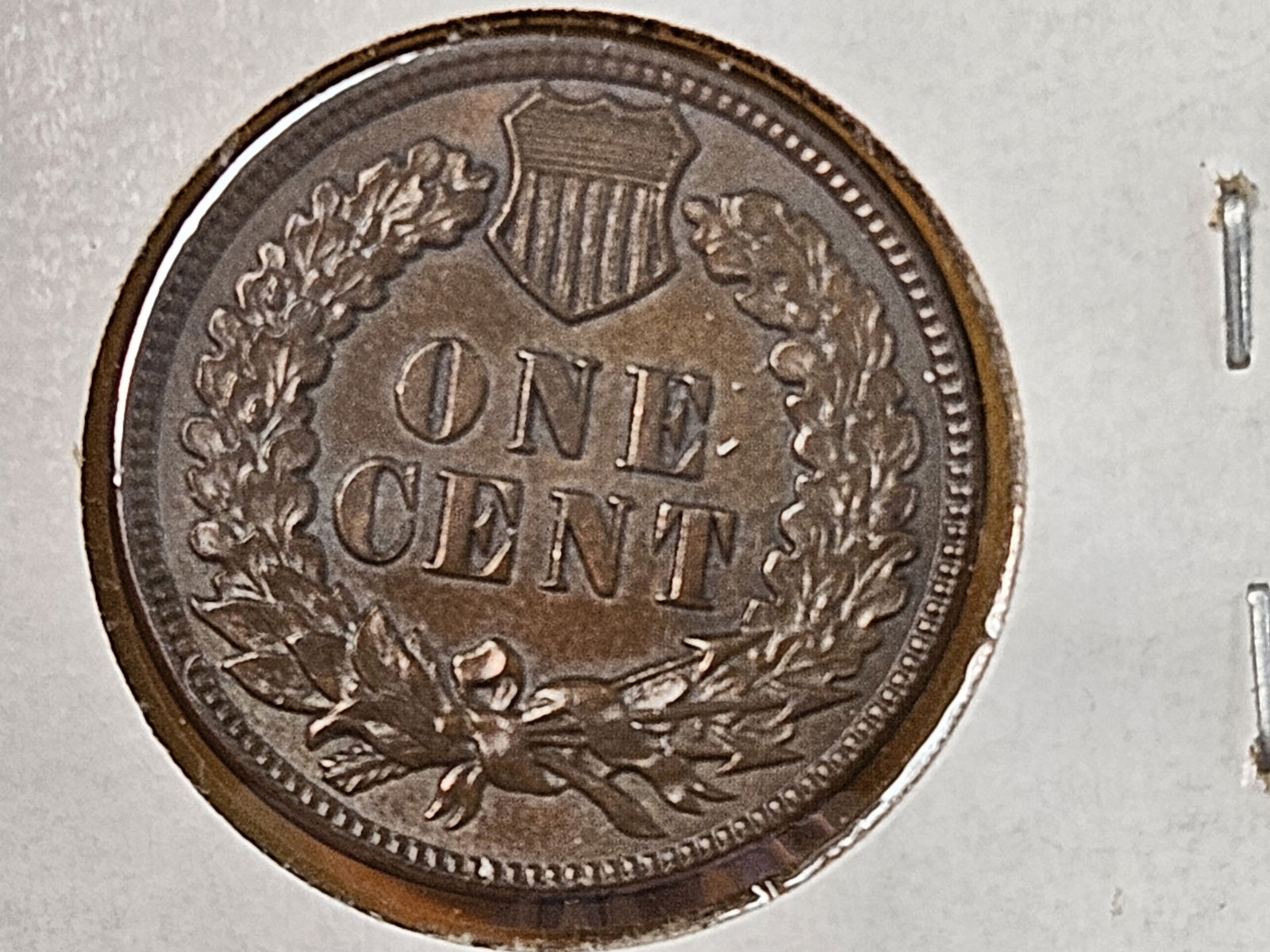 GEM Brilliant Uncirculated 1887 Indian cent - 9