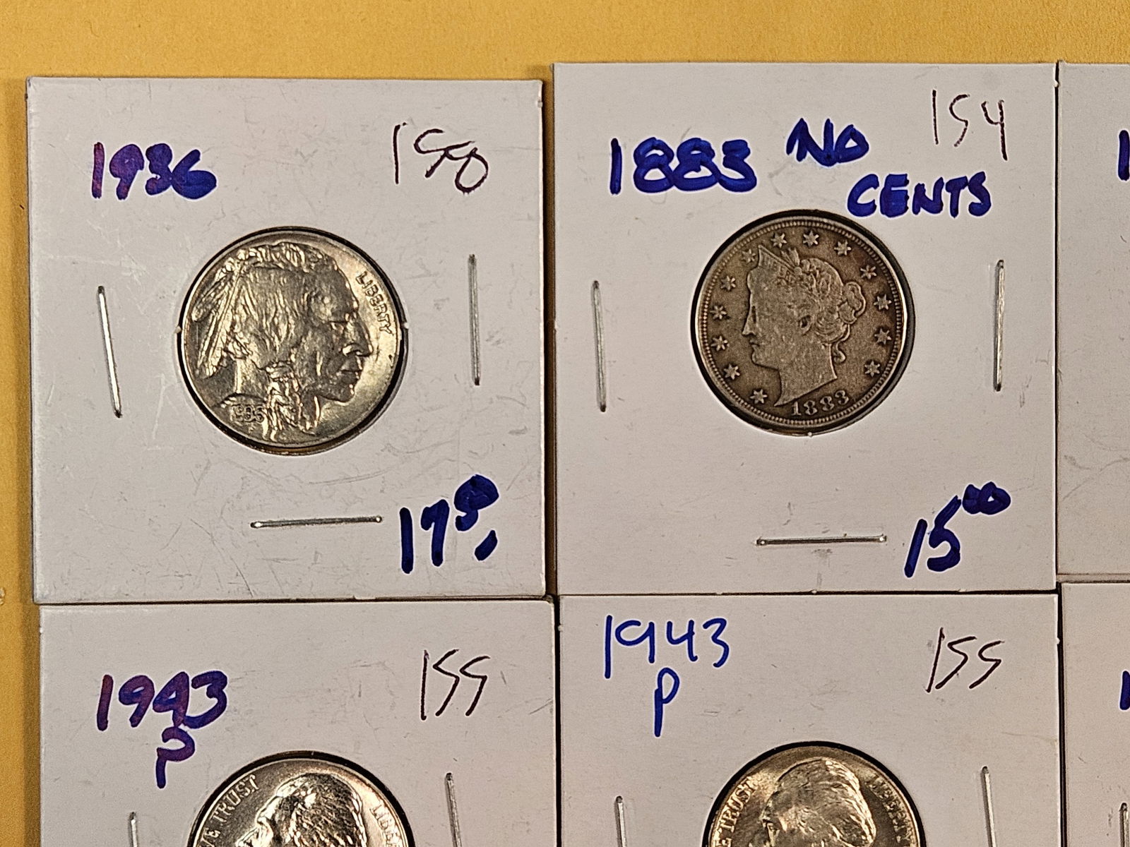 Twelve fun, mixed, nickels - 2