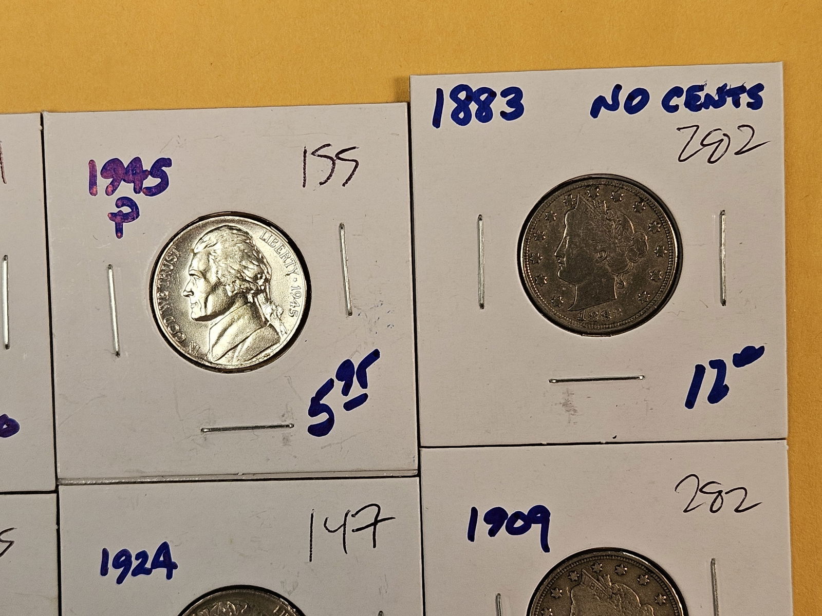 Twelve fun, mixed, nickels - 3