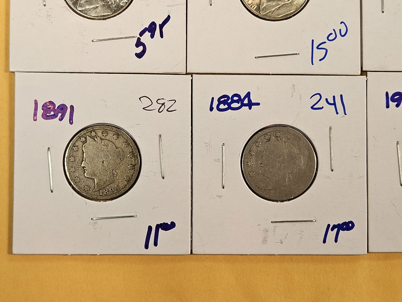 Twelve fun, mixed, nickels - 6