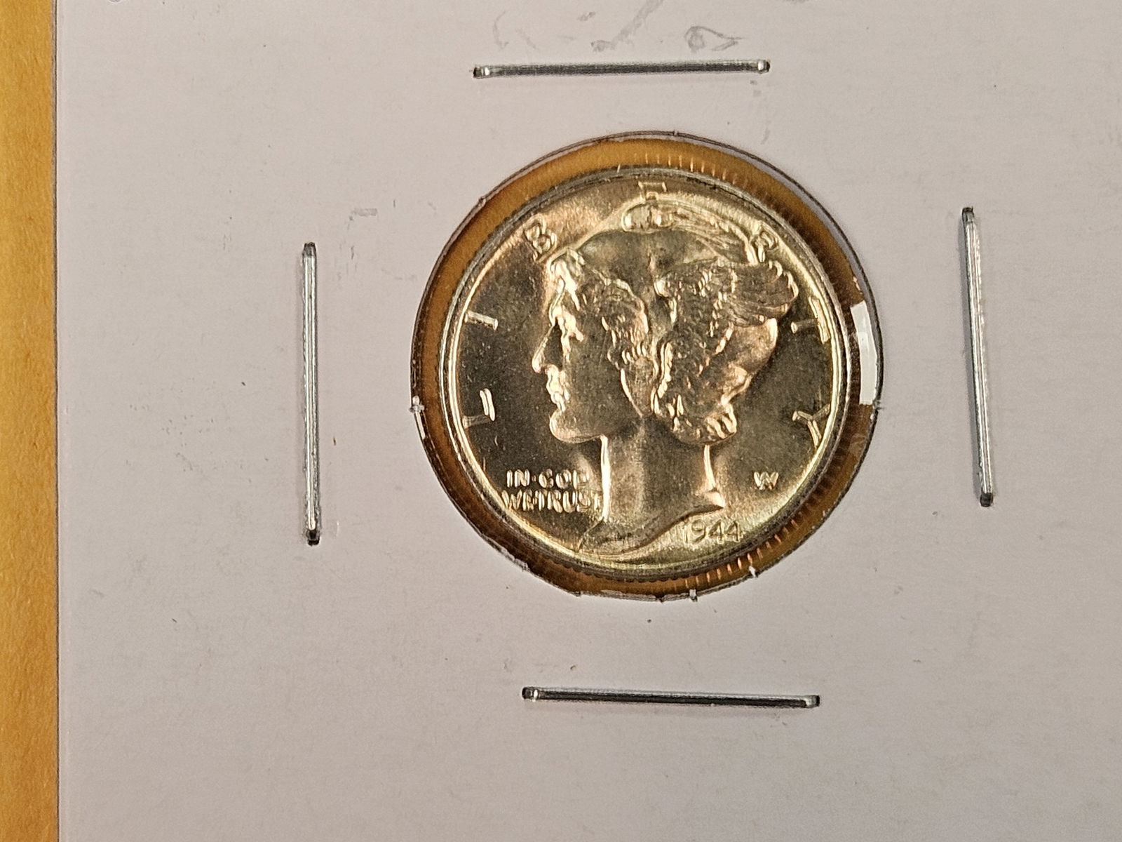 Four Very Choice to GEM Brilliant uncirculated Mercury silver Dimes - 4