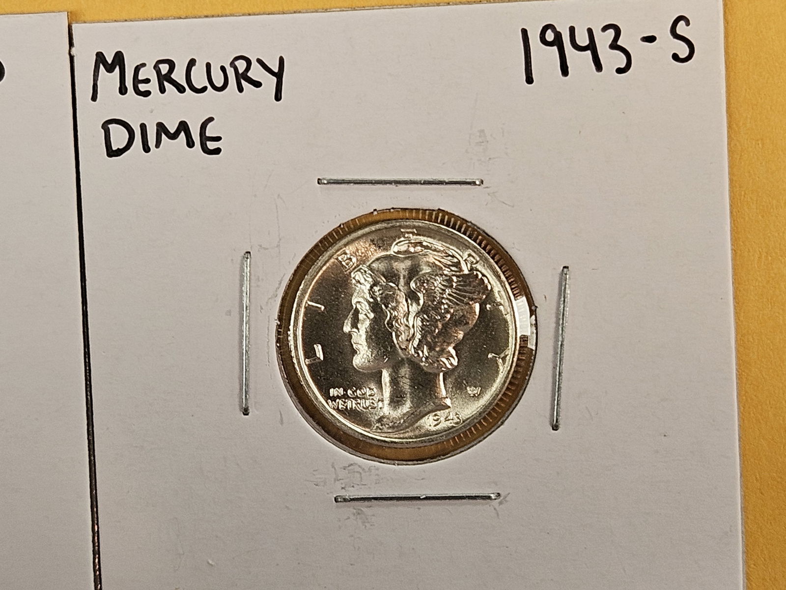 Four Very Choice to GEM Brilliant uncirculated Mercury silver Dimes - 3