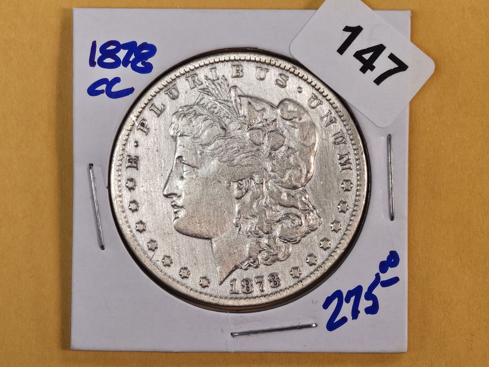 ** KEY DATE ** 1878-CC Morgan Dollar (1 of 3)