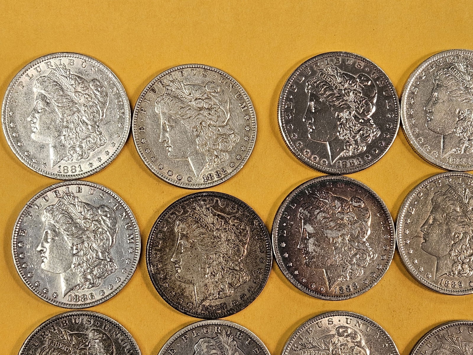 ** FULL ROLL ** Twenty Morgan Silver Dollars - 2