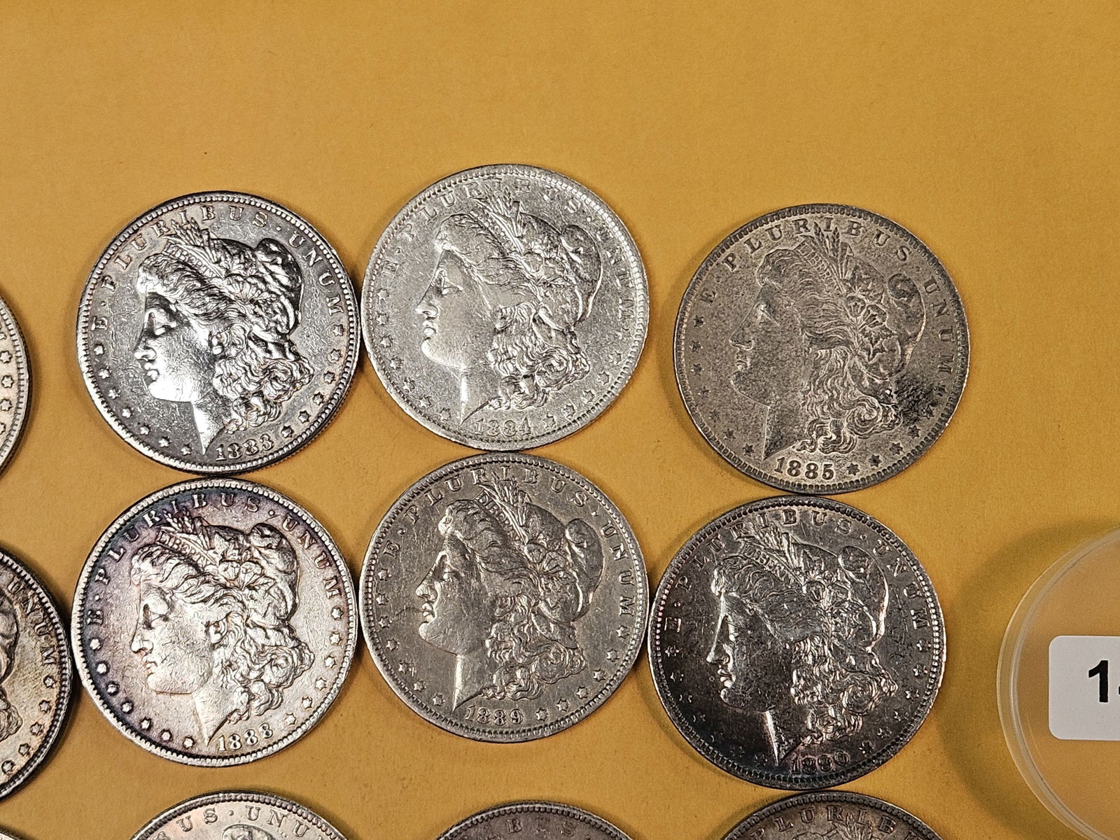 ** FULL ROLL ** Twenty Morgan Silver Dollars - 3