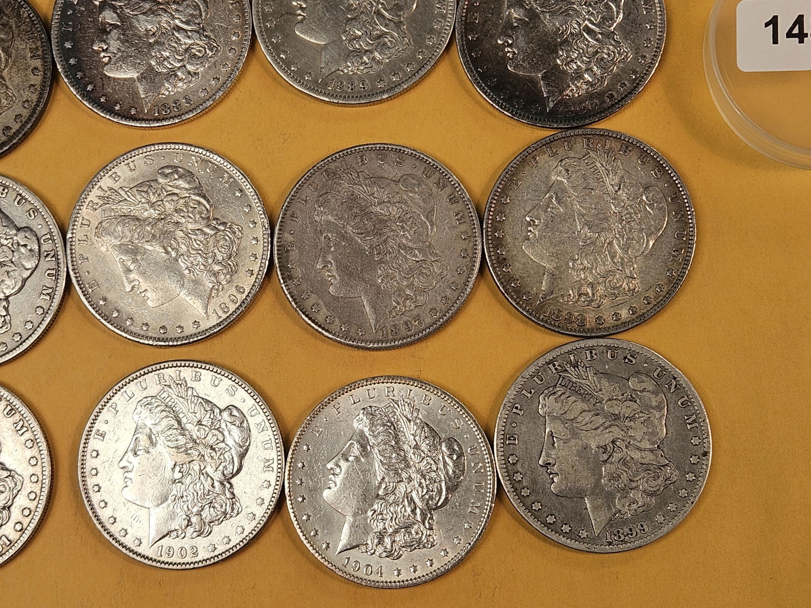 ** FULL ROLL ** Twenty Morgan Silver Dollars - 5