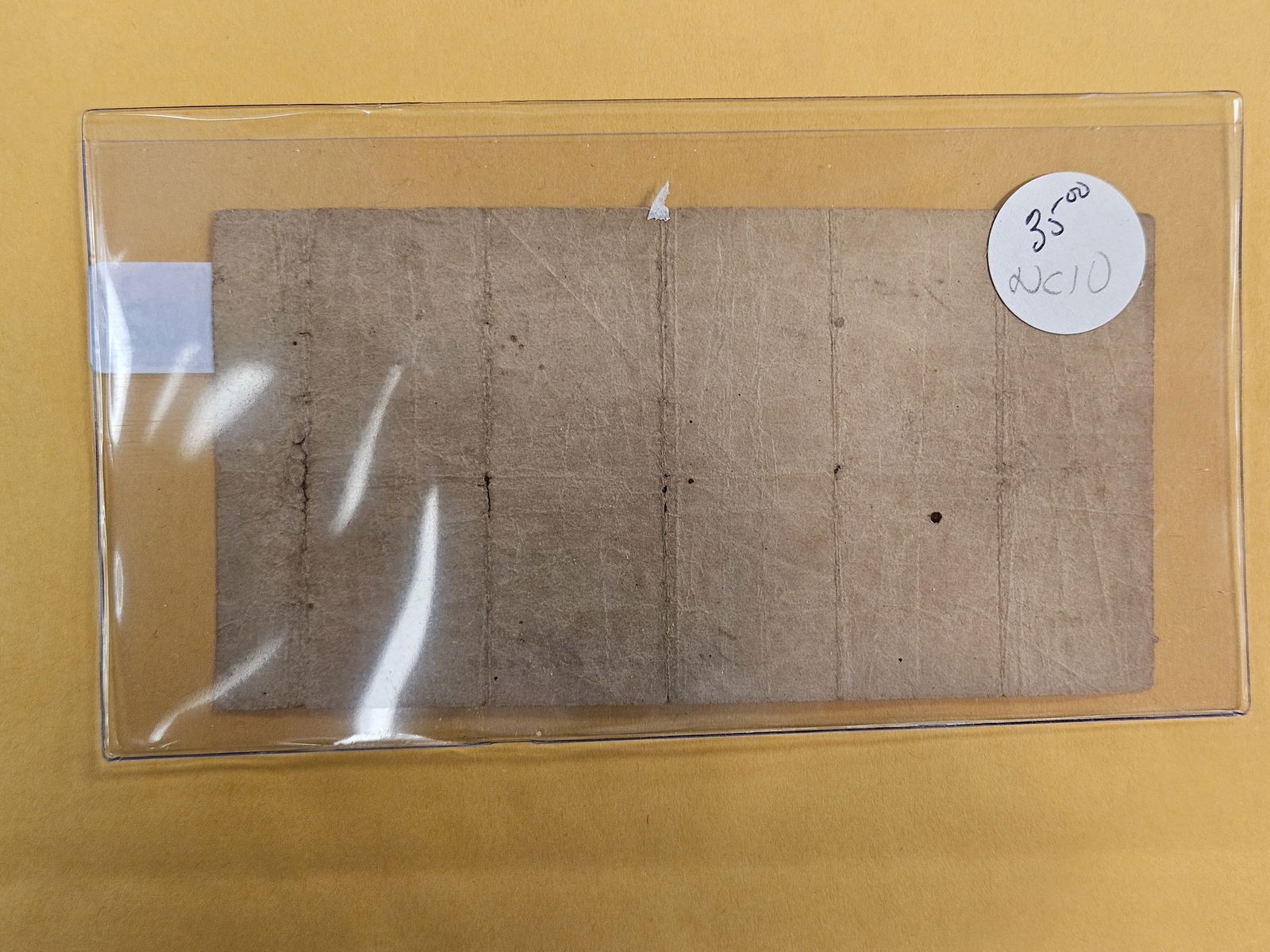 1863 State of North Carolina Ten Cents - 2