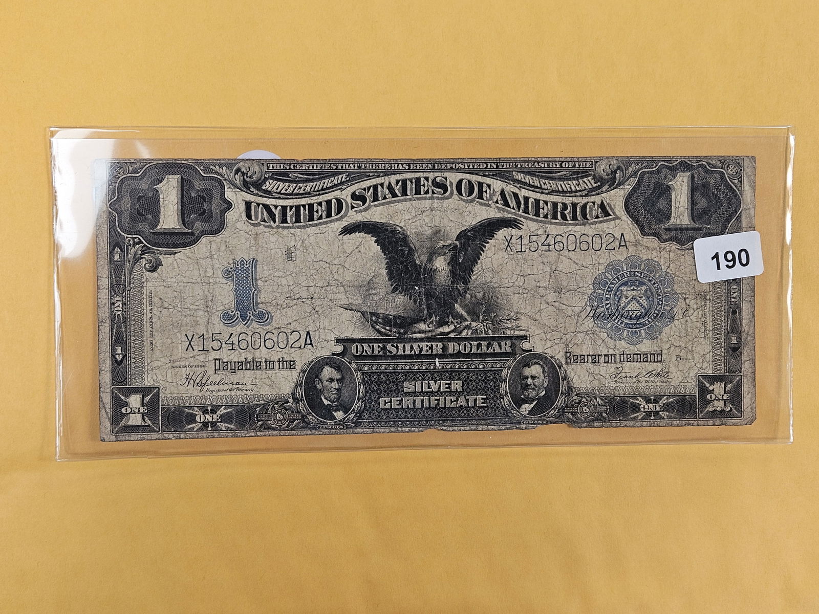 Series of 1899 Large Size One Dollar Silver Certificate (1 of 2)
