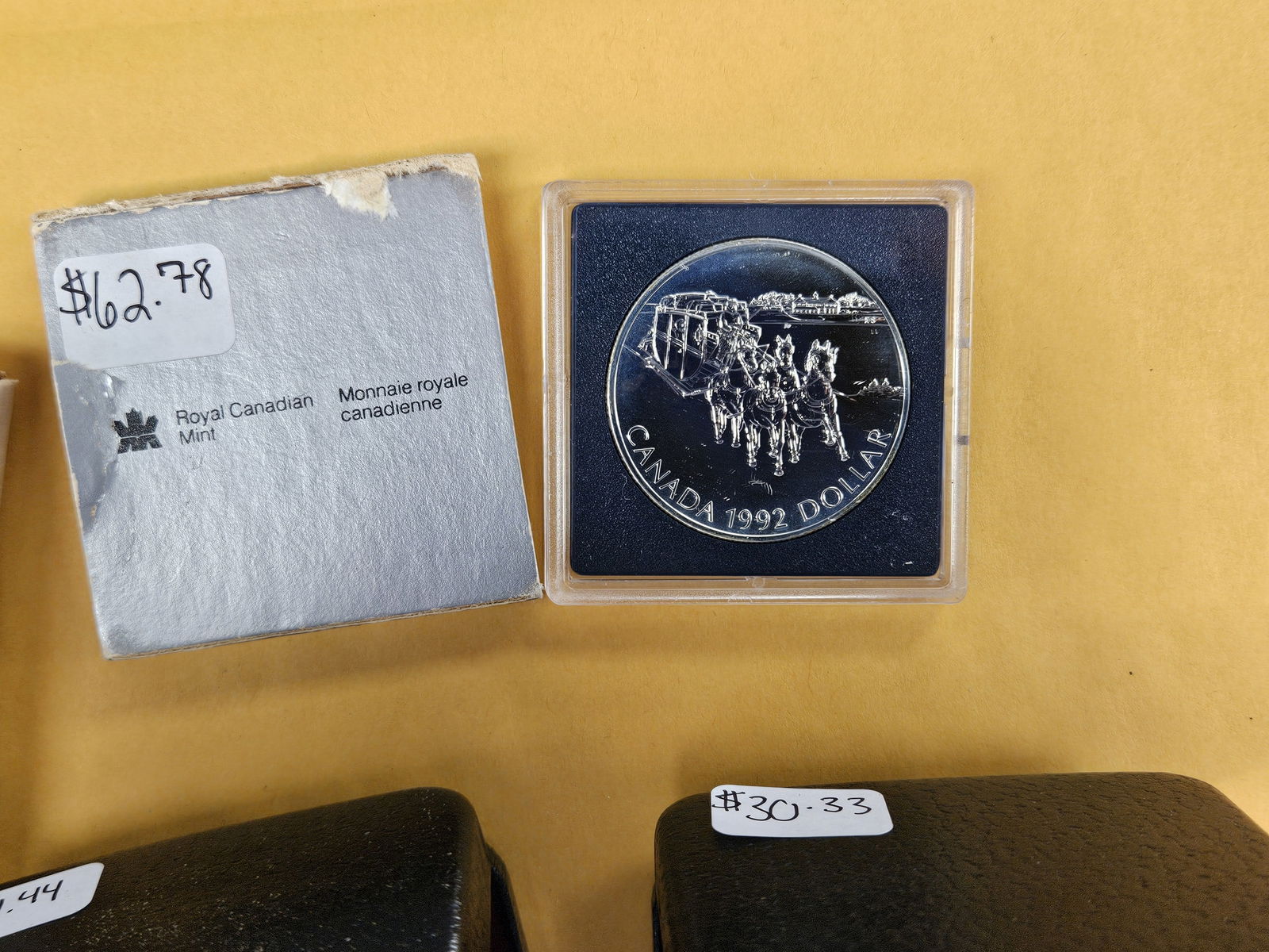 Five Canadian Silver Dollars - 4