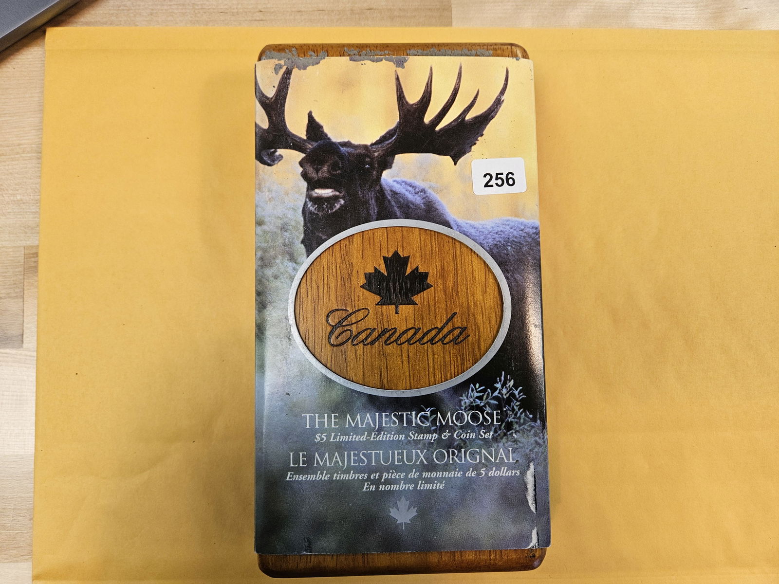 GEM Proof Deep Cameo Canada Silver Coin & Stamp Set: Majestic Moose 