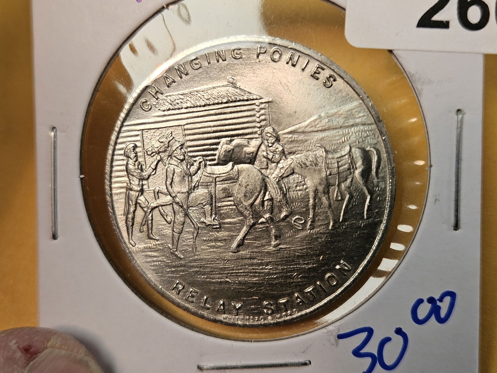 GEM Brilliant Uncirculated Pony Express So-Called Half Dollar: 1935 