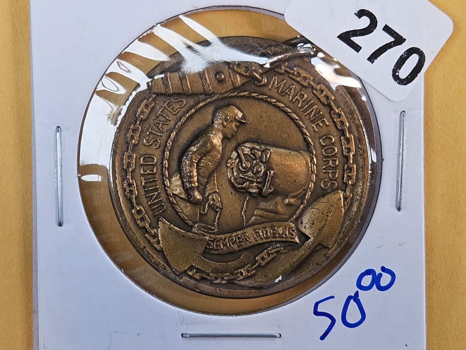 1926 - 1930 US Marine Corps Medal (1 of 4)