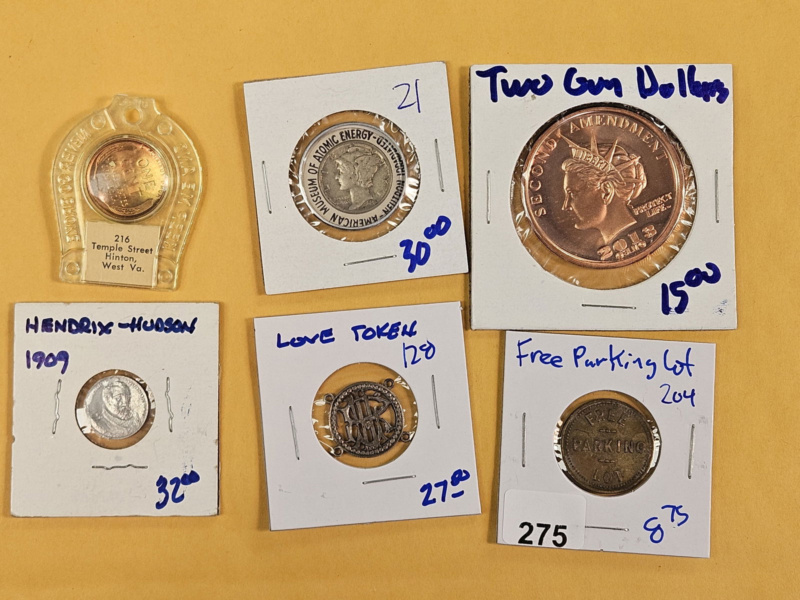 Exonumia!: Six more cool mixed pieces 