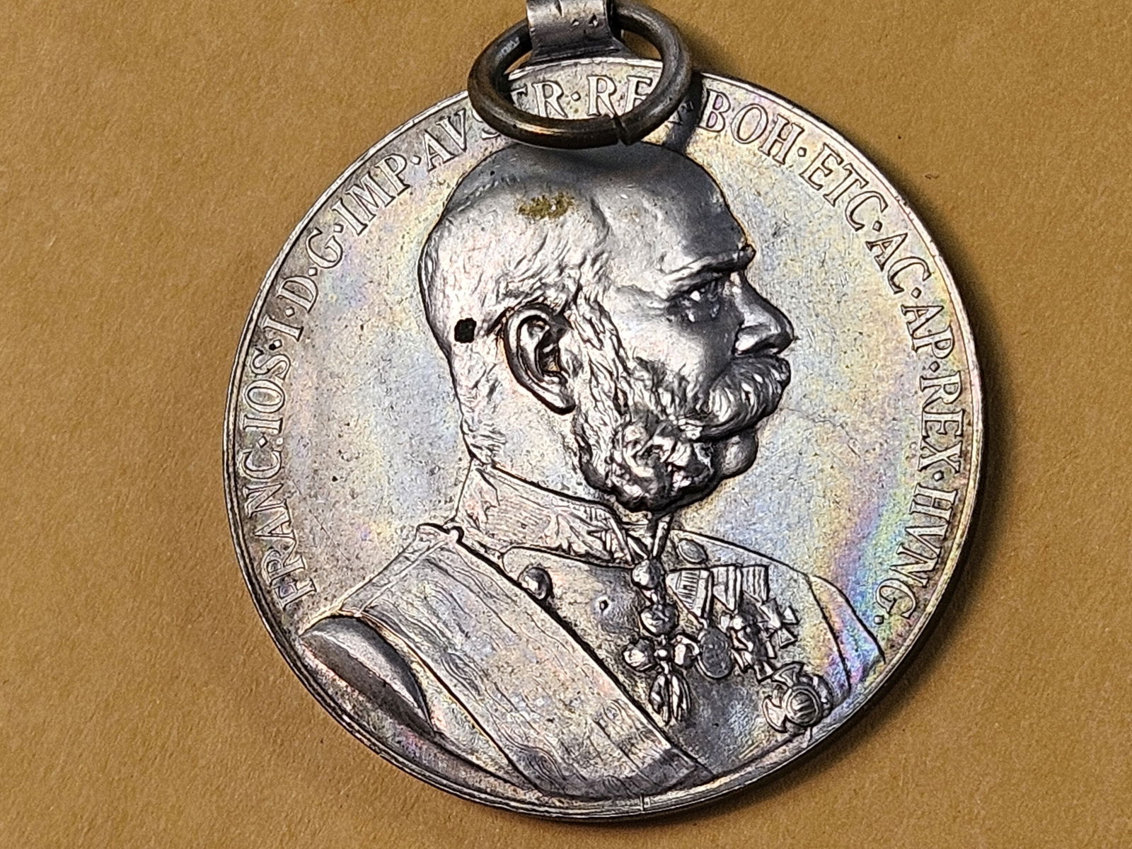 1898 Austro-Hungarian Jubilee medal - 3