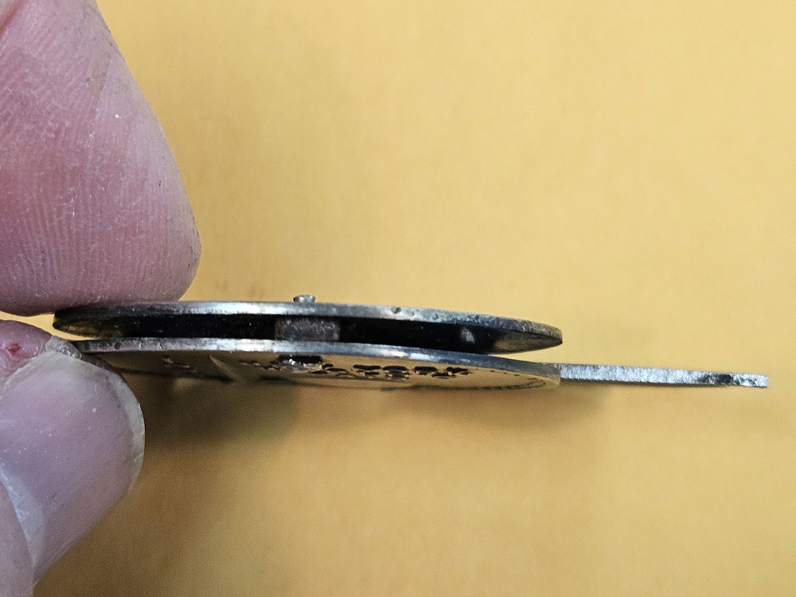 Super Cool 1939 New York World's Fair Souvenir silver medal-pocketknife - 4