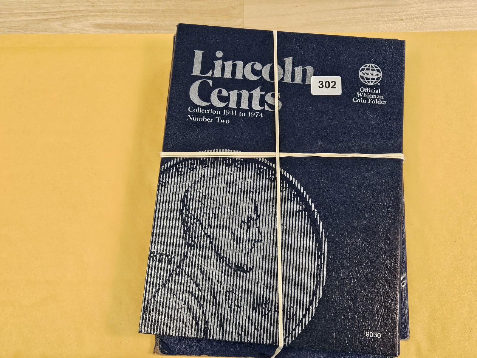 Five Lincoln Head Cent albums: All mostly filled. No keys or semi-keys 