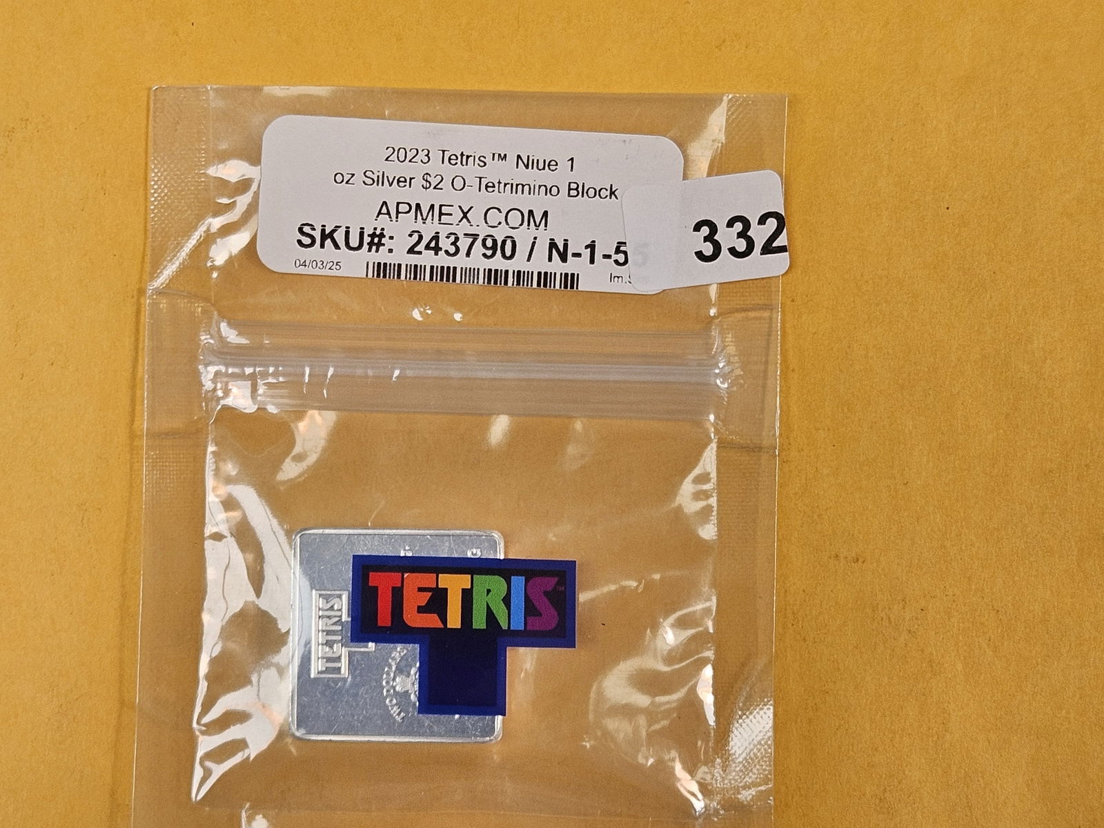 TETRIS SILVER! (1 of 2)