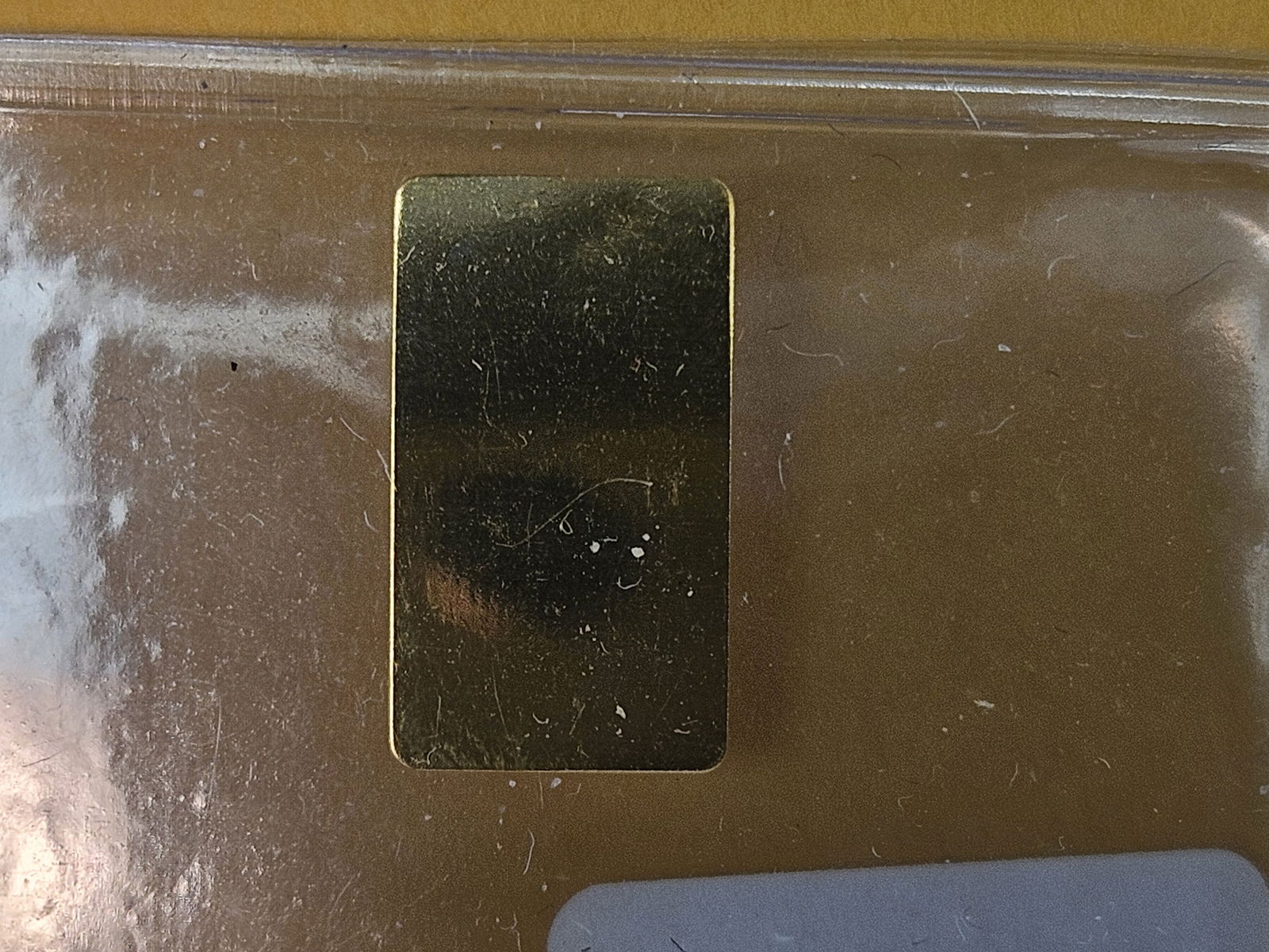 GOLD! Scottsdale Mint 1/100th Troy ounce .9999 fine gold bar - 3