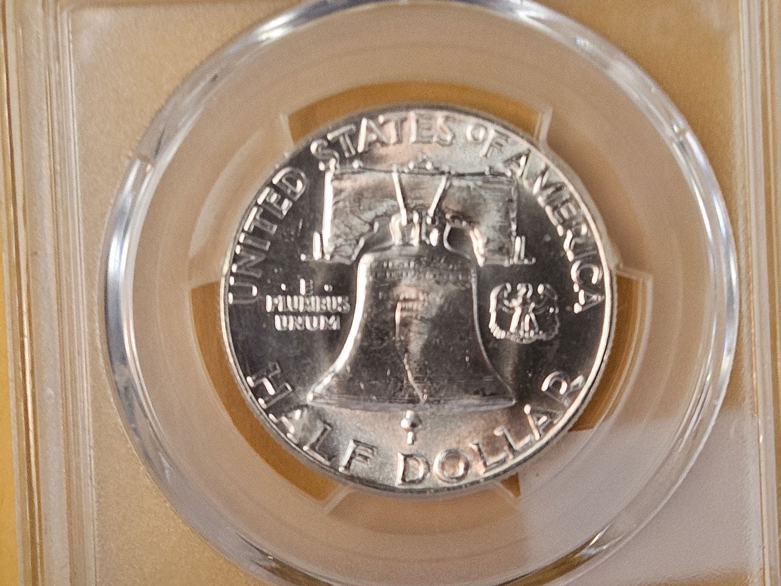 PCGS 1961-D Franklin Silver Half Dollar in Mint State 63 - 5