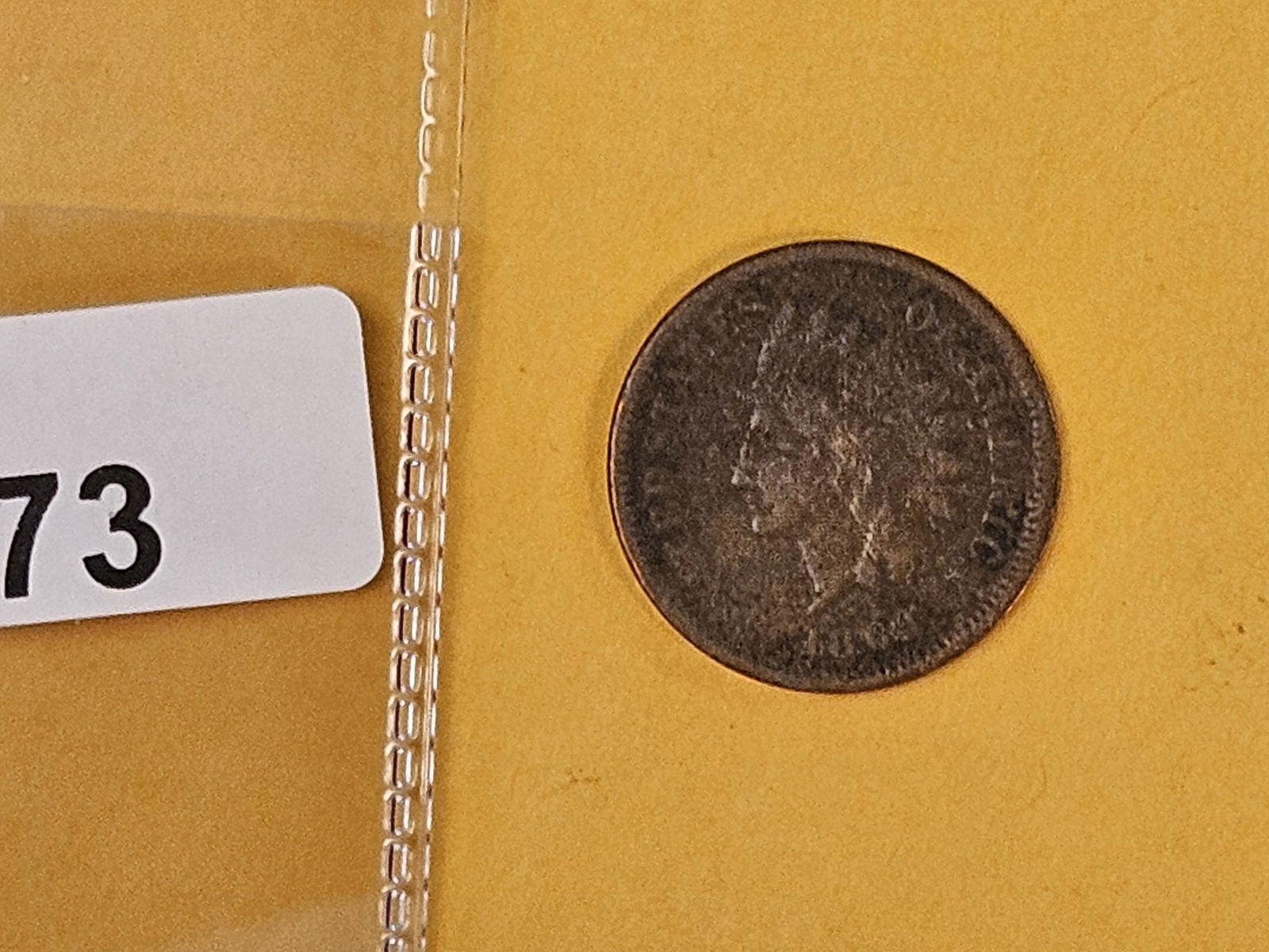 * Semi-key 1864-L Indian cent - 2