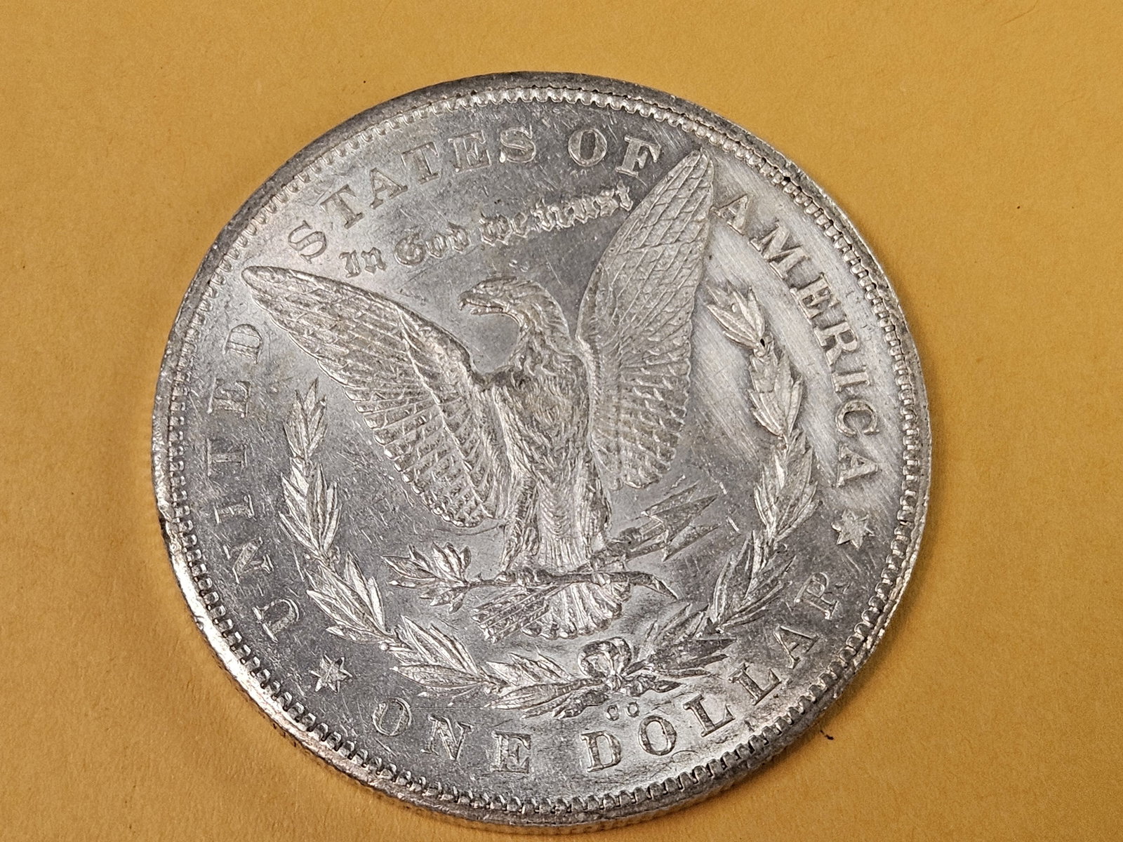 ** KEY DATE ** 1878-CC Morgan Dollar in Brilliant About Uncirculated - 58 - 5