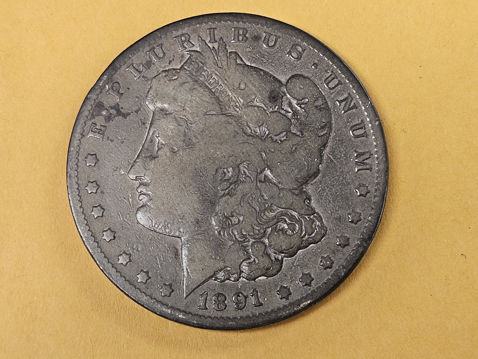 ** KEY DATE ** 1891-CC Morgan Dollar in Good: KEY DATE! CARSON CITY! 