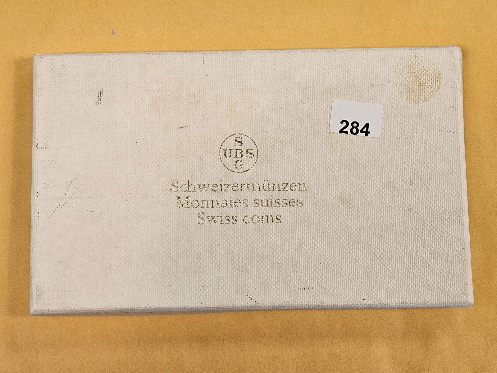 GEM Brilliant 1973 Switzerland Coin Set: In original packaging 