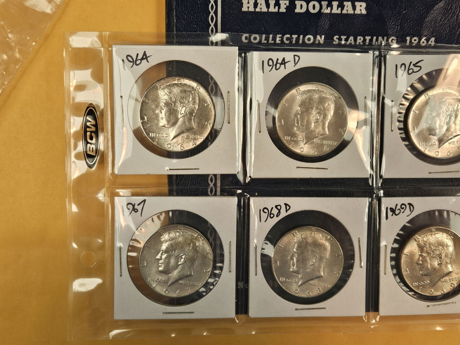 Kennedy half dollar collection - 2